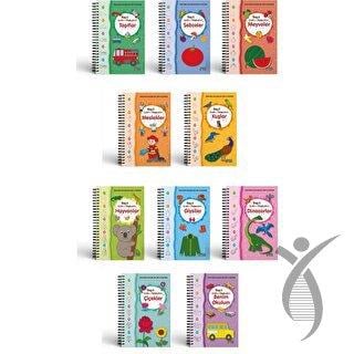 Spiralli Haydi Çizelim Boyayalım Serisi (10 Kitap)