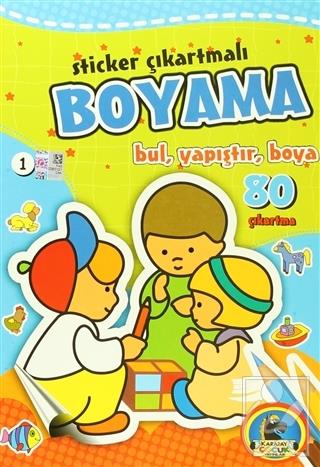 Sticker Çıkartmalı Boyama (6 Kitap Takım)