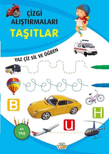 Taşıtlar Yaz Çiz Siz ve Öğren