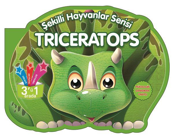 Triceratops - Şekilli Hayvanlar Serisi