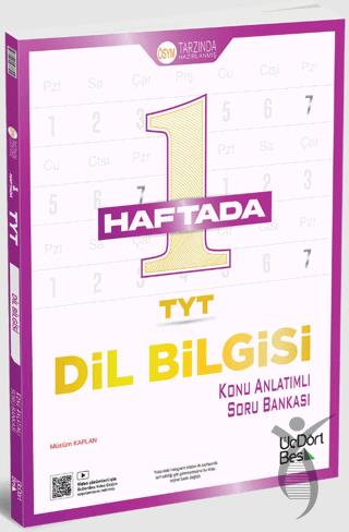 TYT 1 Haftada Dilbilgisi Konu Anlatımlı Soru Bankası