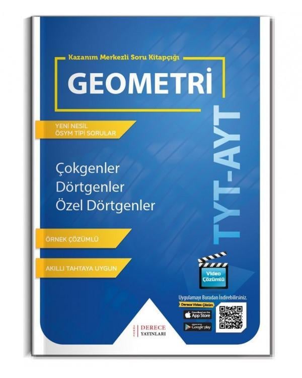TYT AYT Geometri Çokgenler Dörtgenler Özel Dörtgenler