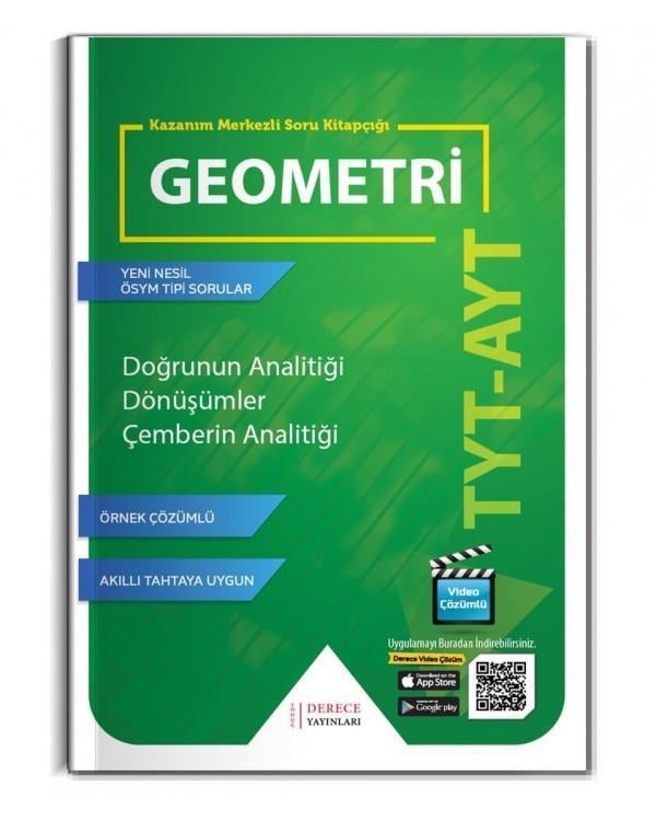 TYT AYT Geometri Doğrunun Analitiği Dönüşümler Çemberin Analitiği 