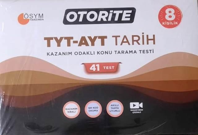 TYT - AYT Tarih Kazanım Odaklı Konu Tarama Testi Otorite Serisi (8 Kişilik)