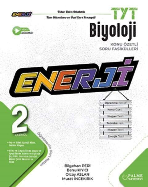 TYT Biyoloji Enerji Konu Özetli Soru Fasikülleri