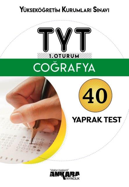 TYT Coğrafya 40 Yaprak Test