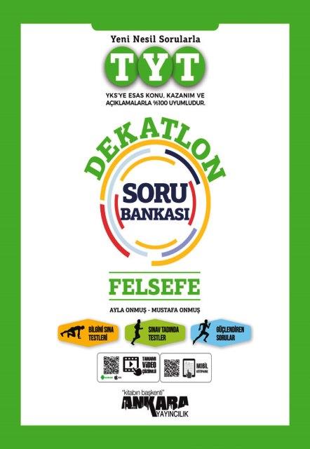 TYT Felsefe Dekatlon Soru Bankası
