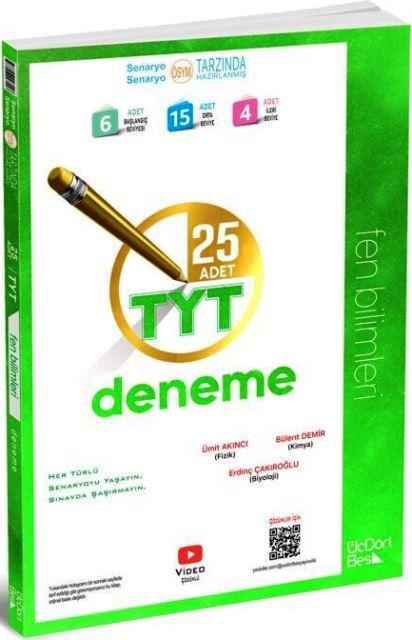 TYT Fen Bilimleri 25’li Deneme 