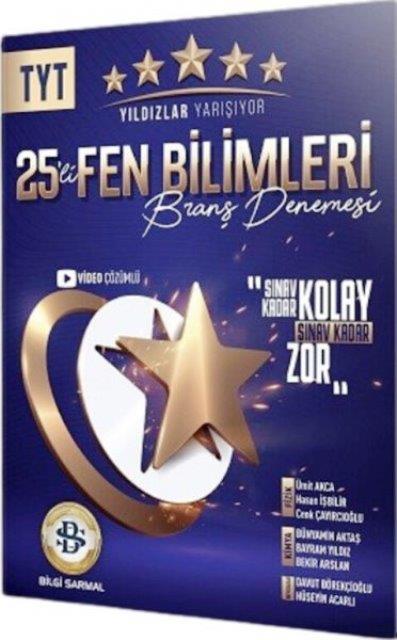 TYT Fen Bilimleri 25 li Yıldızlar Yarışıyor Branş Denemesi