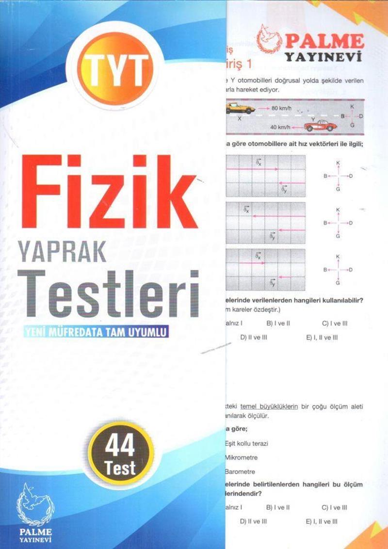 TYT Fizik Yaprak Testleri