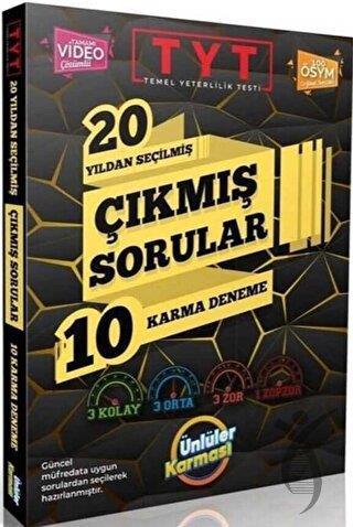 TYT Genel 20 Yıldan Seçilmiş Çıkmış Sorular 10 Karma Deneme