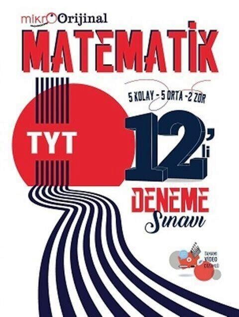TYT Matematik 12 li Deneme Sınavı Orijinal Mikro 