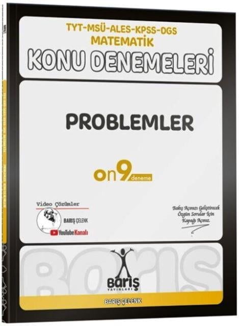 TYT MSÜ ALES KPSS DGS Matematik Problemler Konu Denemeleri