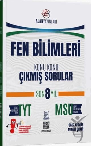 TYT MSÜ Fen Bilimleri Konu Konu Çıkmış Sorular Son 8 Yıl