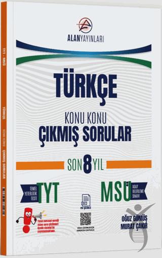 TYT MSÜ Türkçe Konu Konu Çıkmış Sorular Son 8 Yıl
