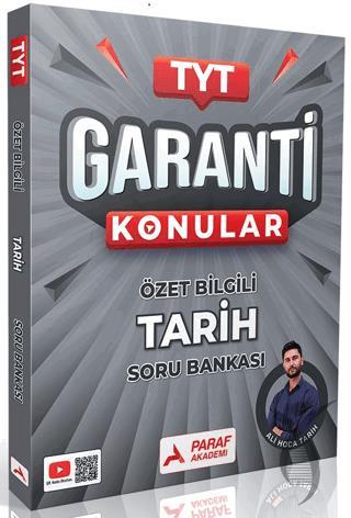 TYT Tarih Garanti Konular Özel Bilgili Soru Bankası