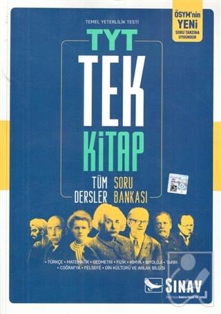 TYT Tek Kitap Tüm Dersler Soru Bankası