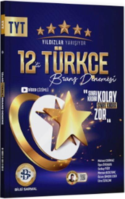 TYT Türkçe 12 li Branş Denemesi Yıldızlar Yarışıyor Serisi