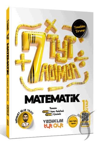 TYT Yedi Adımda Temel Matematik Video Konu Anlatımlı Video Çözümlü Soru Bankası 1. Kitap