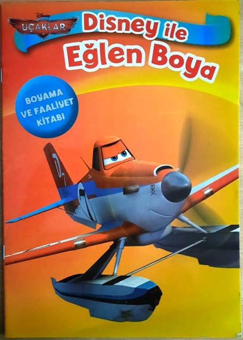 Uçaklar Disney İle Eğlen Boya - Boyama Faliyet Kitabı