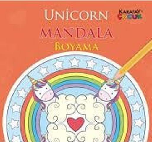 Unicorn Mandala Boyama