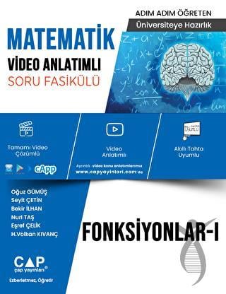 Üniversite Hazırlık Matematik Fonksiyonlar 1 Konu Anlatımlı Soru Bankası