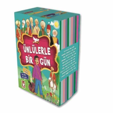 Ünlülerle Bir Gün Seti (10 Kitap Takım)