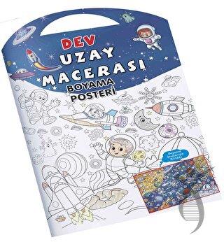 Uzay Macerası Dev Boyama Posteriekrek