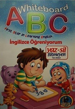 Whiteboard ABC First Step in Learning English / Yaz-Sil Bitmeyen Yazı Defteri
