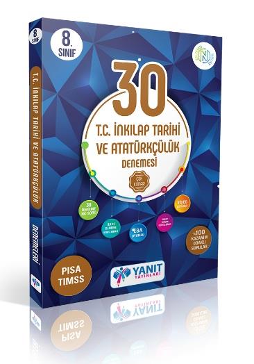 Yanıt Yayınları 8. Sınıf T.C.İnkılap Tarihi ve Atatürkçülük Denemesi