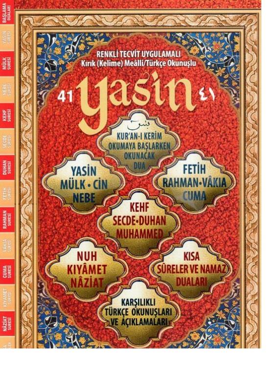 YASİN ROMAN BOY SATIR ALTI MEAL