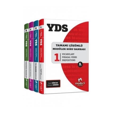 YDS Tamamı Çözümlü Modüler Soru Bankası Seti