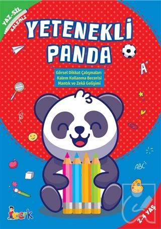 Yetenekli Panda - Yaz-Sil Kalemli