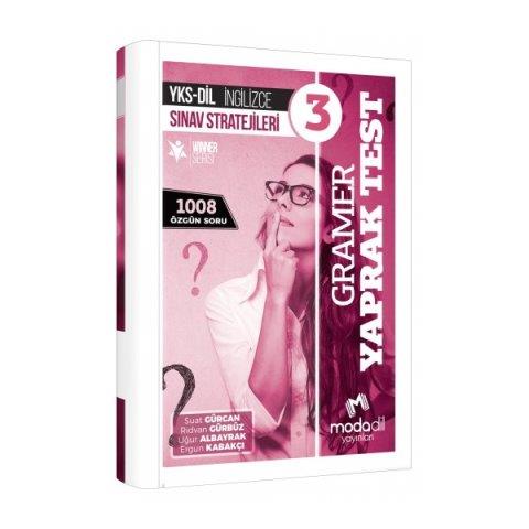 YKS DİL İngilizce Sınav Stratejileri 3 Gramer Yaprak Test