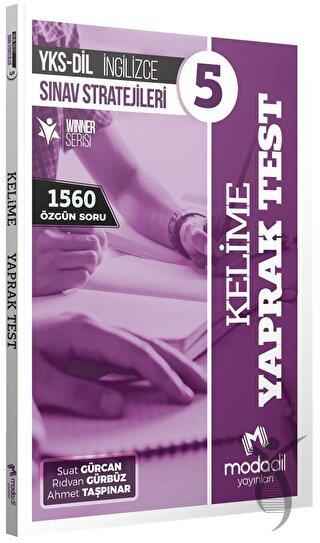YKS DİL İngilizce Sınav Stratejileri 5 Kelime Yaprak Test