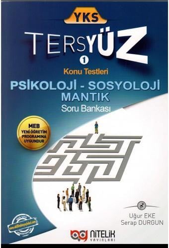 YKS TersYüz Konu Testleri Psikoloji-Sosyoloji-Mantık Soru Bankası