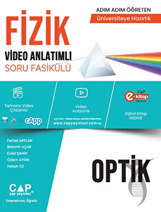 YKS TYT AYT Üniversite Hazırlık Fizik Optik Konu Anlatımlı Soru Bankası