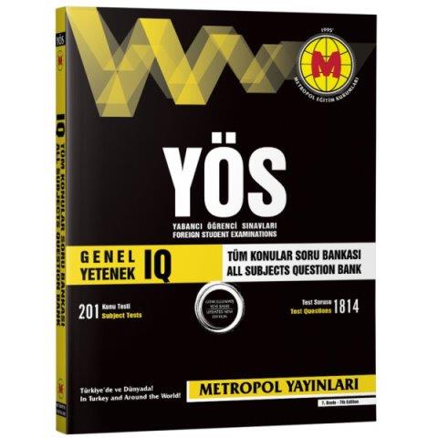 YÖS Genel Yetenek IQ 3 Soru Bankası
