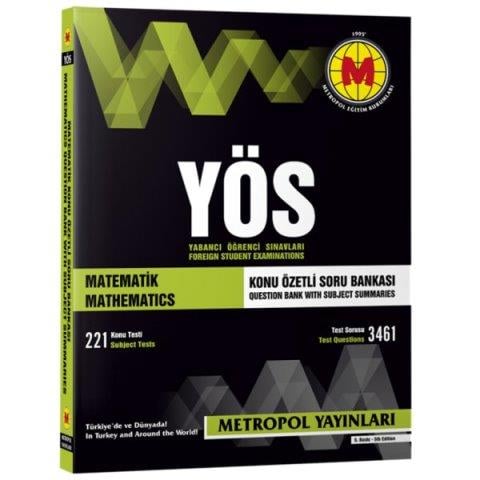 YÖS Matematik Konu Özetli Soru Bankası
