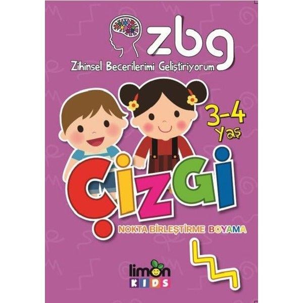 Zihinsel Becerilerimi Geliştiriyorum 3-4 Yaş Çizgi