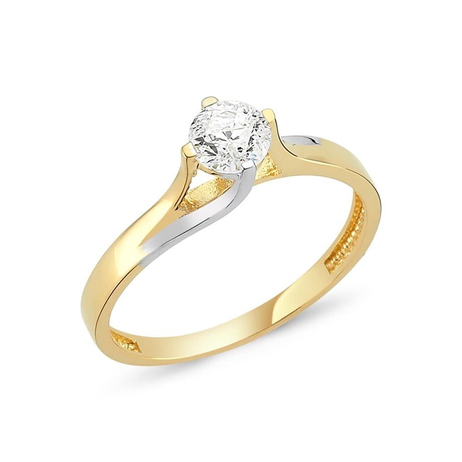 Altın Tek Taş Yüzük