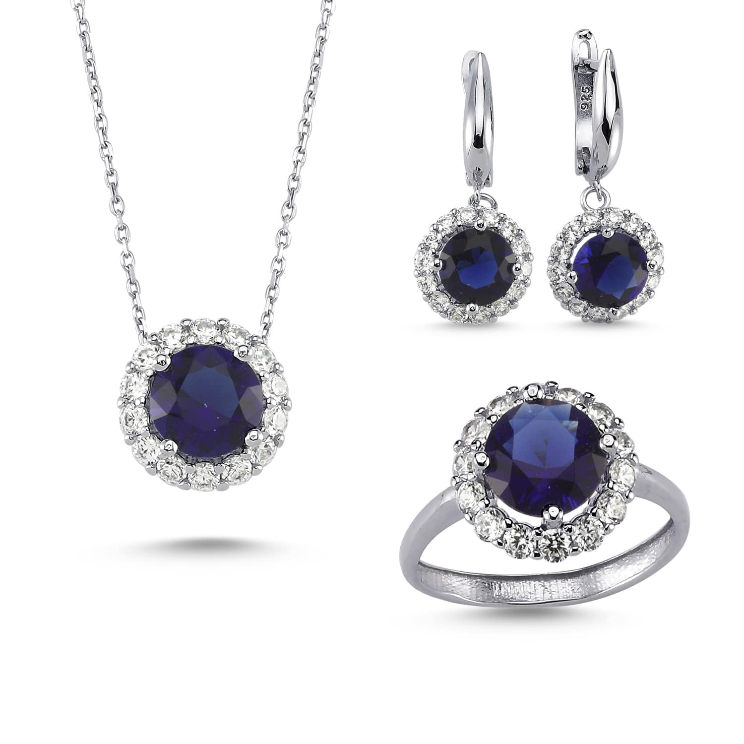 Gümüş Anturaj Üçlü Set