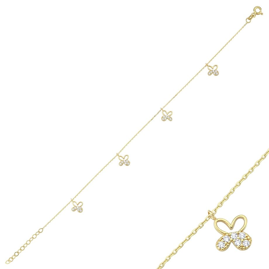 Altın Kelebek Bileklik