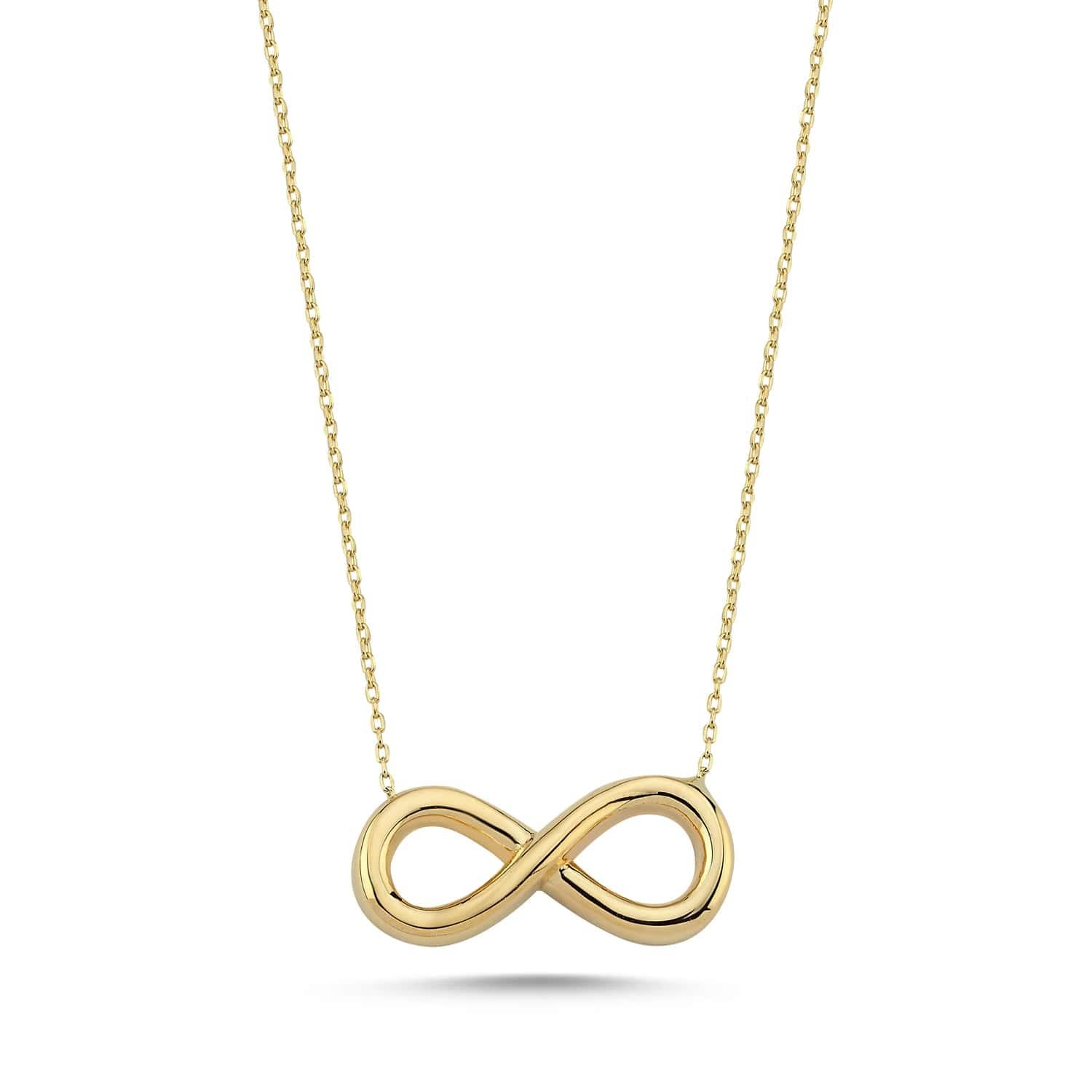 Altın Sonsuzluk Kolyesi