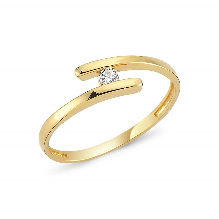 Altın Tek Taş Yüzük