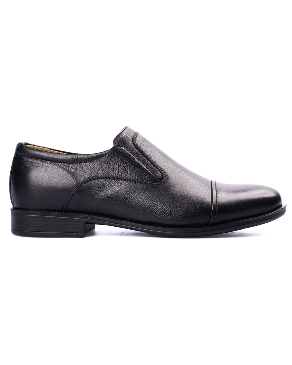 Ay Ayakkabım Bemsa 692 Erkek Siyah (40-44) Deri Comfort Ayakkabı