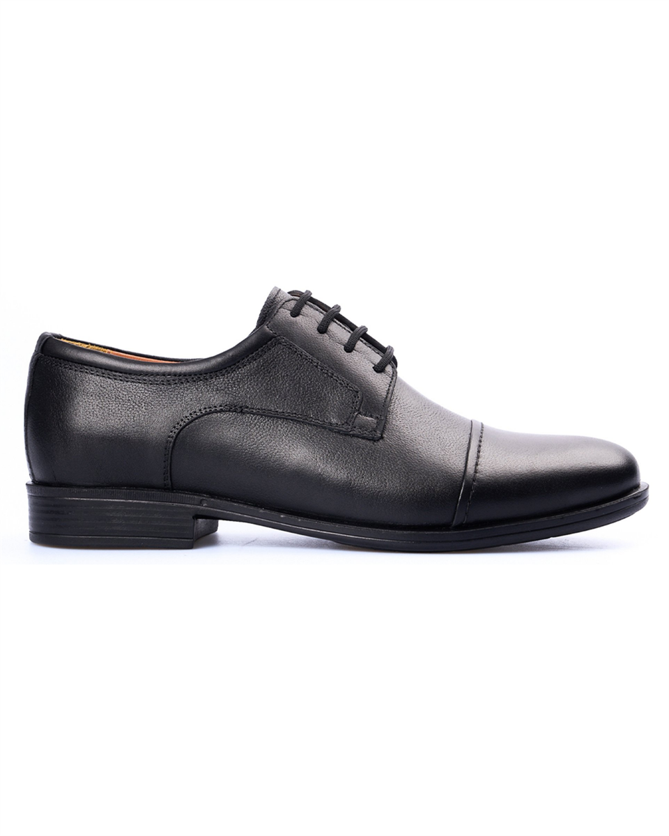 Ay Ayakkabım Bemsa 693 Erkek Siyah (40-44) Deri Comfort Ayakkabı