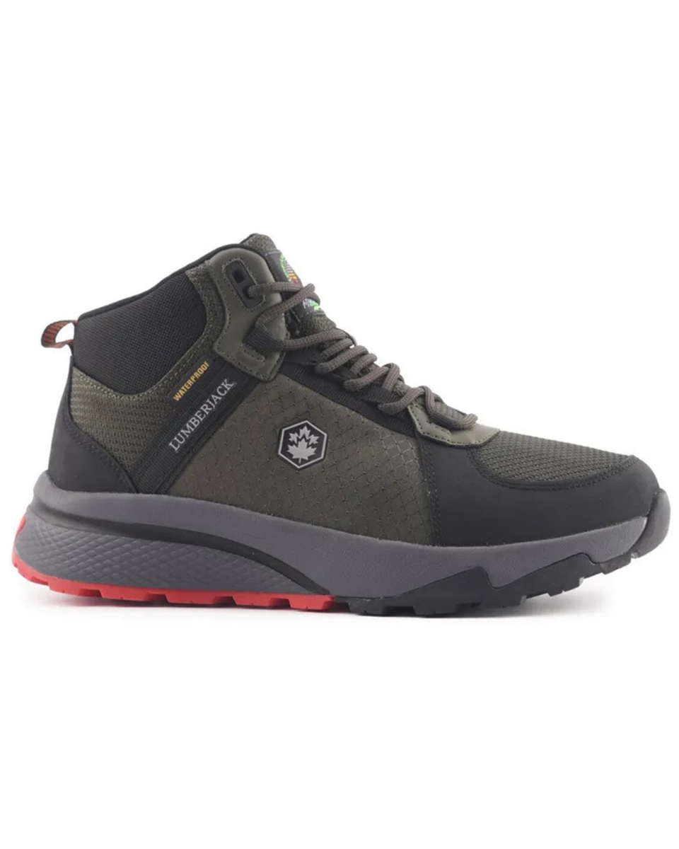 Lumberjack Miles 4Pr Erkek Haki Waterproof Bot