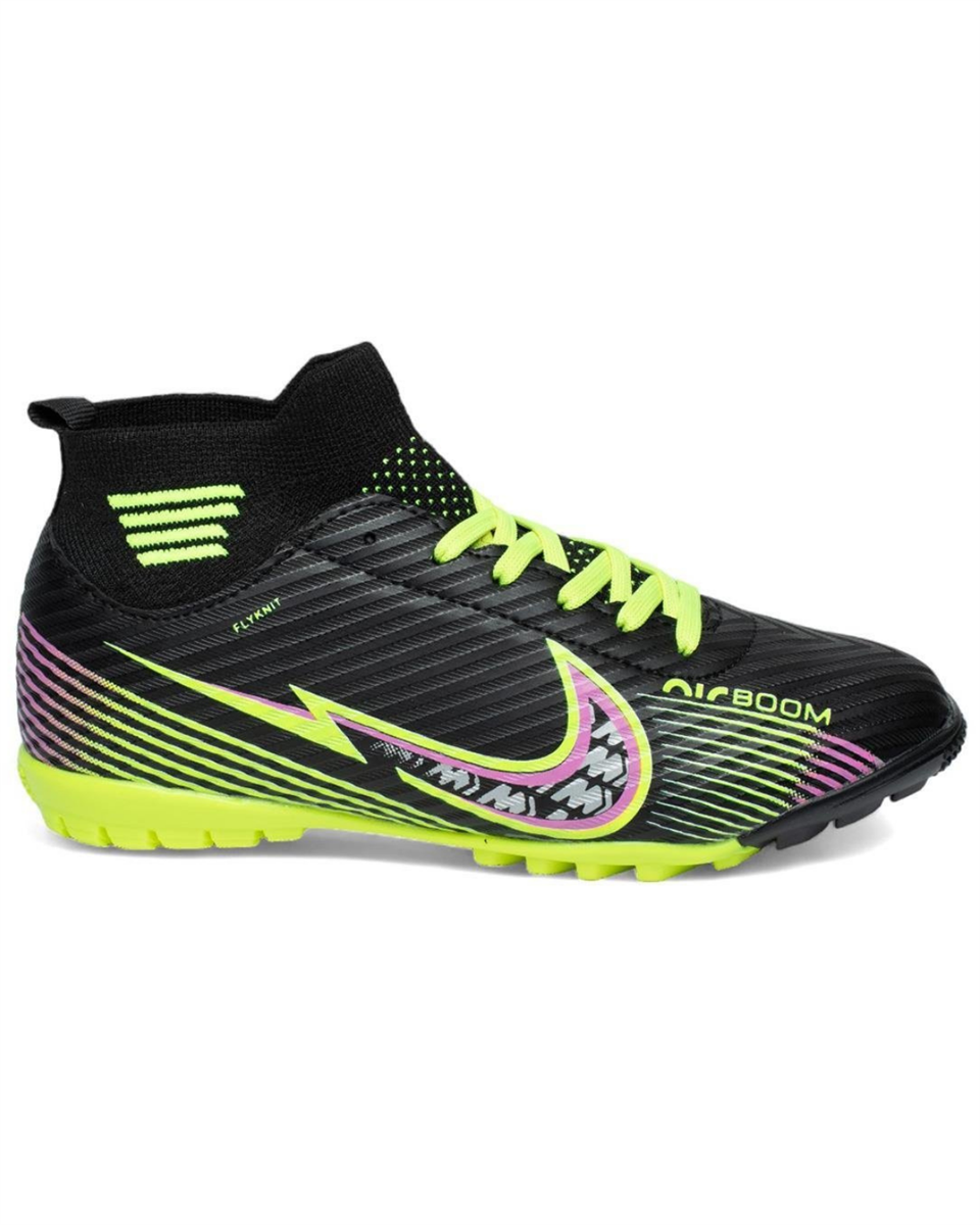 Twingo 585 Ft. Siyah-Sarı (28-32) Halı Saha Futbol Ayakkabı