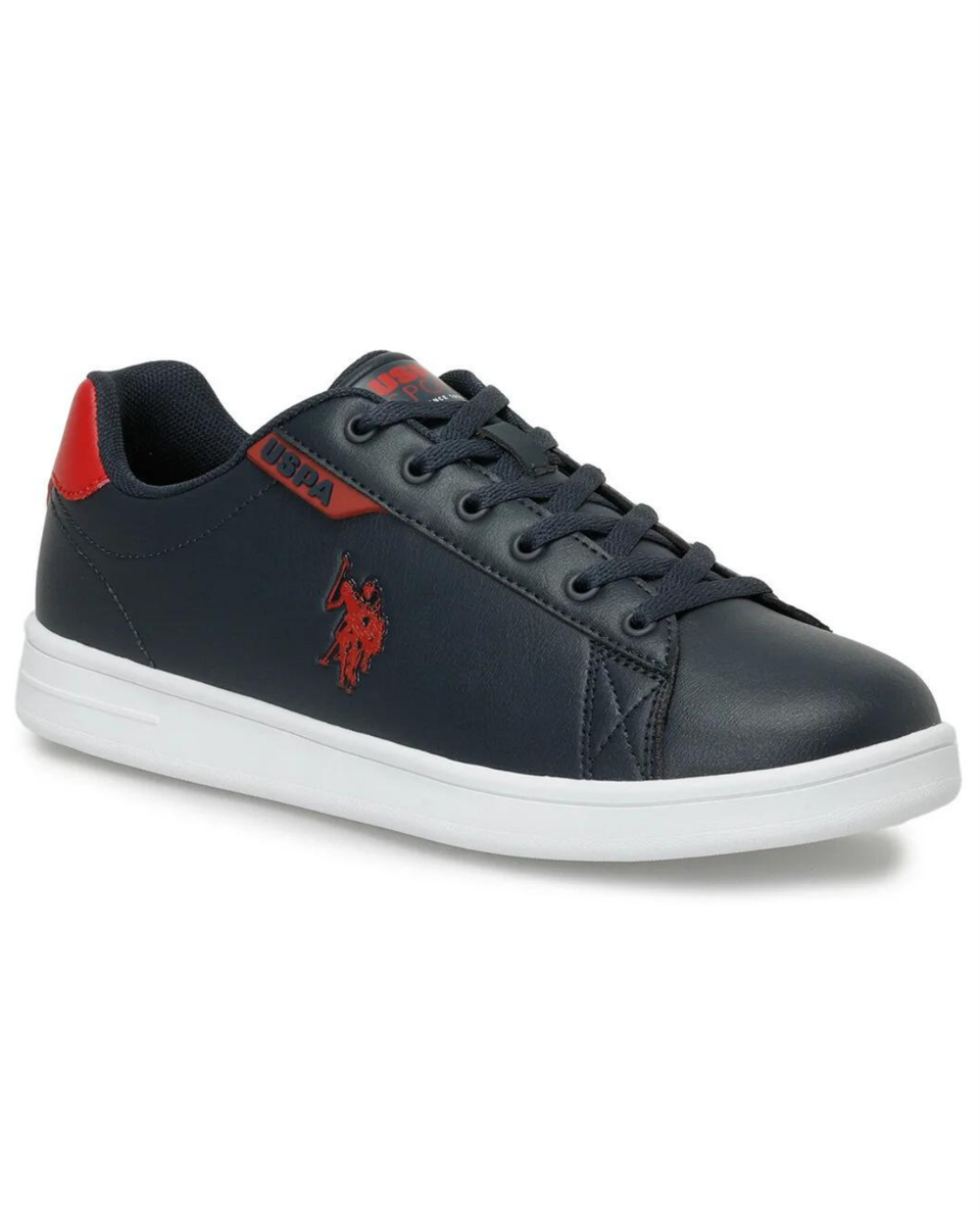 U.s. Polo Assn. Costa 4Fx Erkek Lacivert-Kırmızı Sneaker Ayakkabı